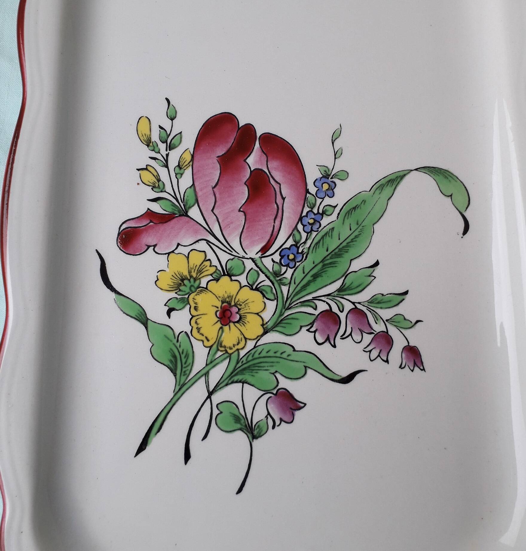Plat à cake Lunéville