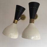 Wall lamp in the style of Italian creations of the 50s