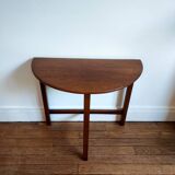 Vintage half-moon coffee table