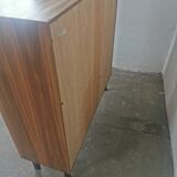 Vintage shelving walnut veneer