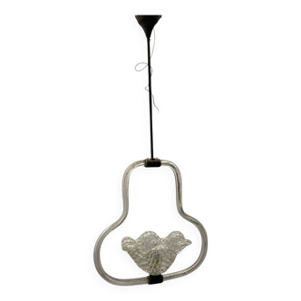 Suspension en verre de Murano des années 1940