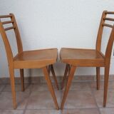 Pair of Luterma bistro chairs