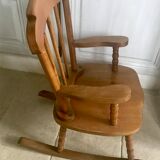 Rocking-chair child in beech