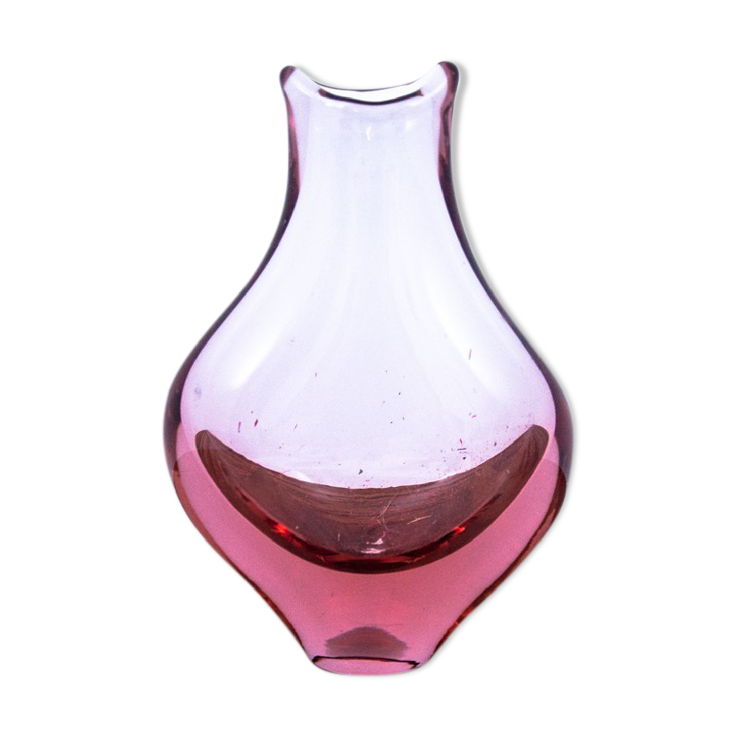 Pink Vase, designed by Miloslav Klinger, Czechoslovakia, 1960s