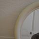 round white plastic mirror 1970s 1970 United Kingdom D:44cm
