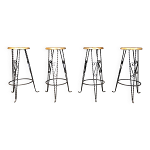 Tabourets de bar vintage