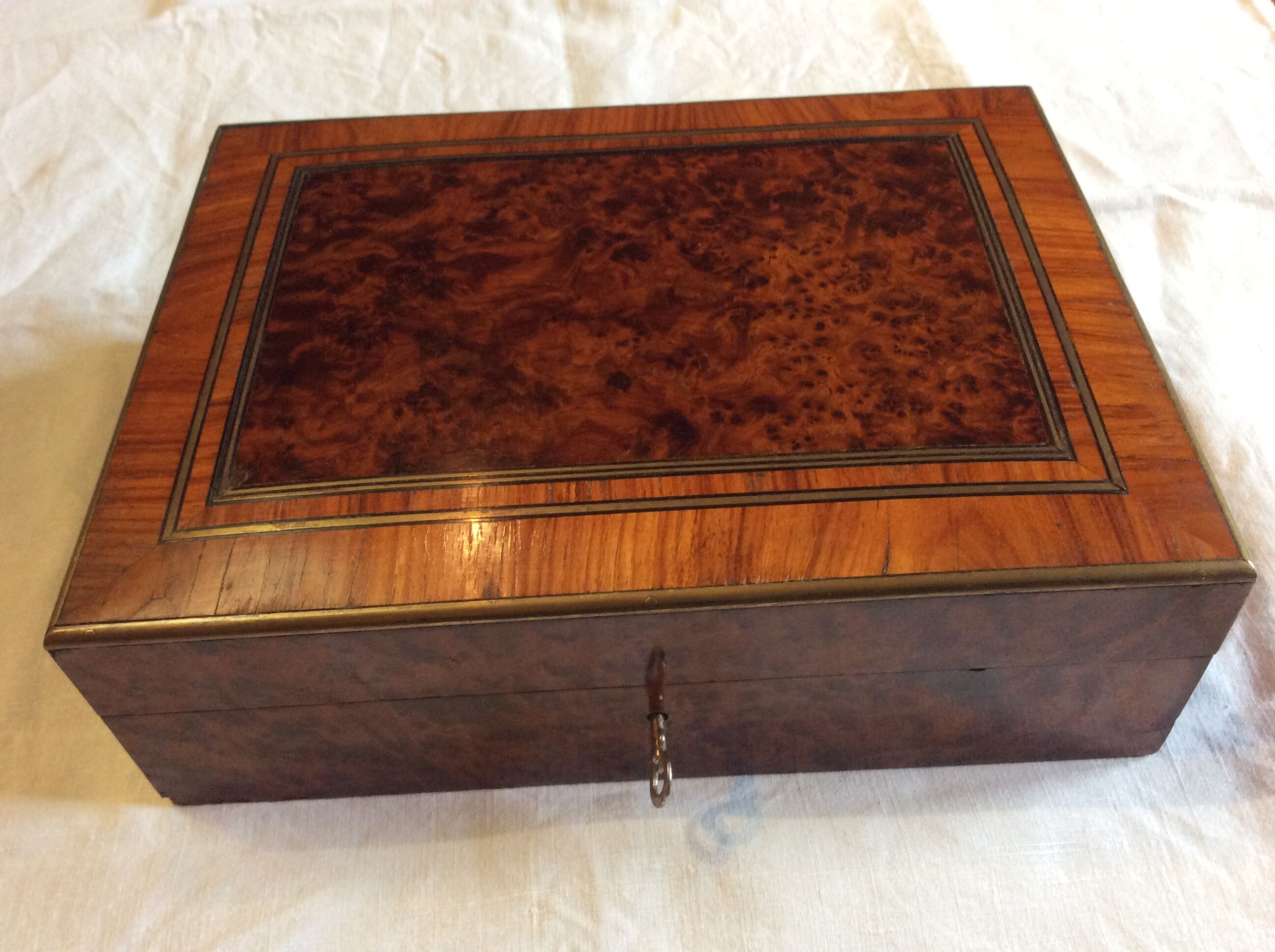 Antique wooden box