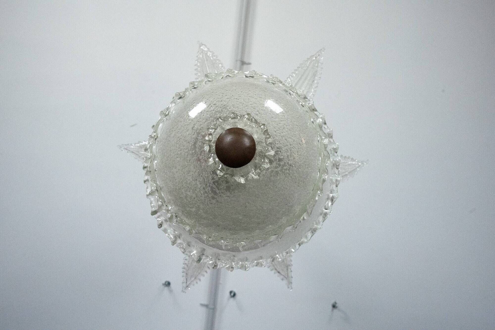 Vintage Italian Murano Glass Chandelier from the 1930s