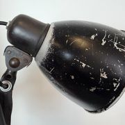 Industrial Black Scissor Wall Lamp, 1950s