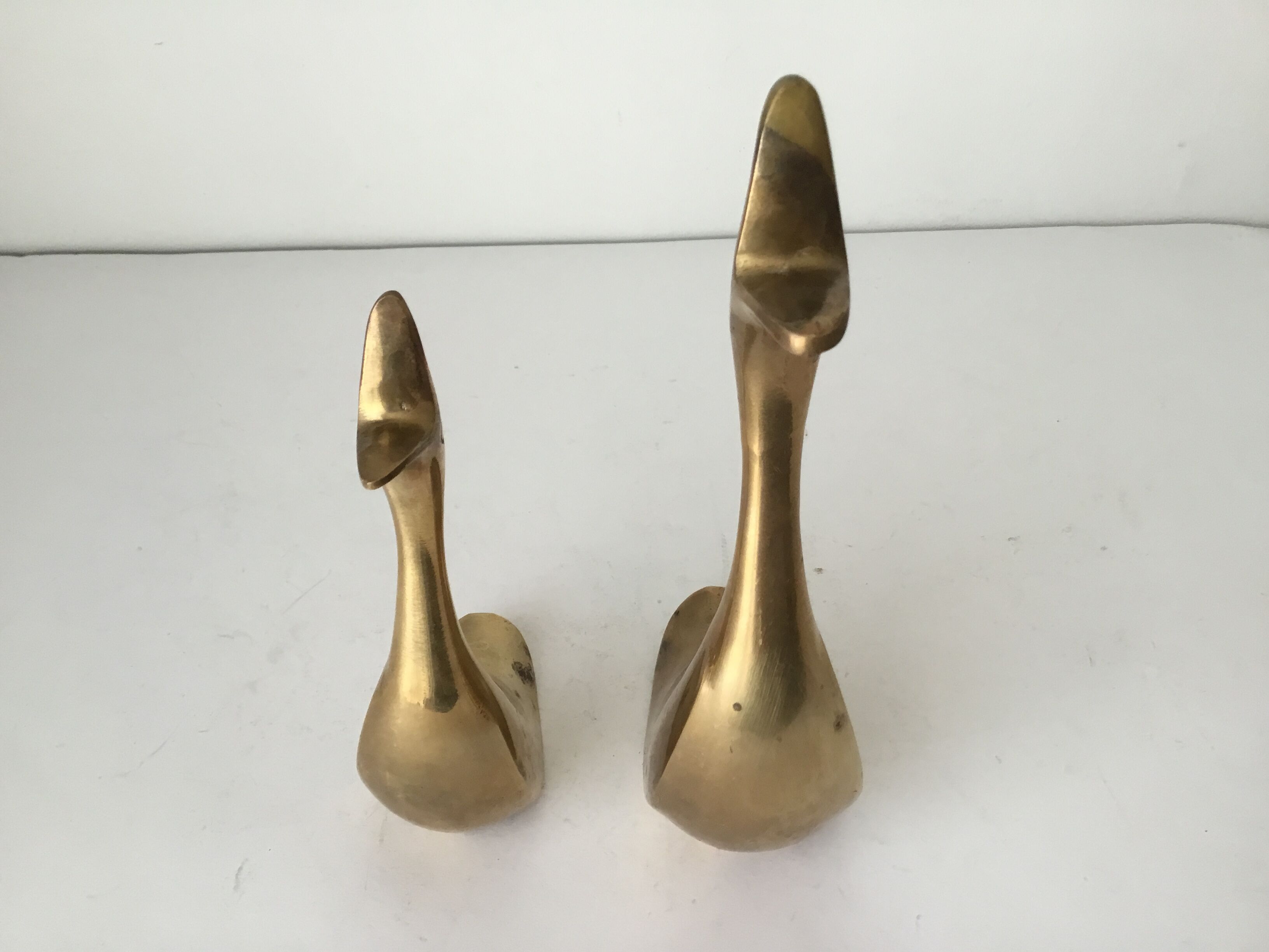 Couple of brass ducks