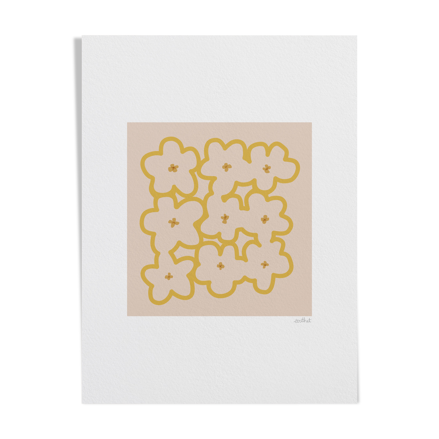 BUTTERBLUMEN — Giclée print