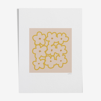 BUTTERBLUMEN — Giclée print