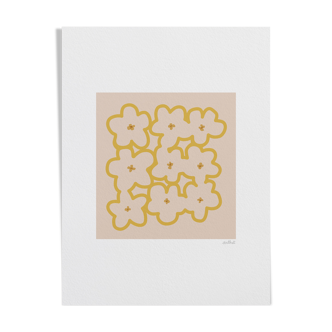 BUTTERBLUMEN — Giclée print