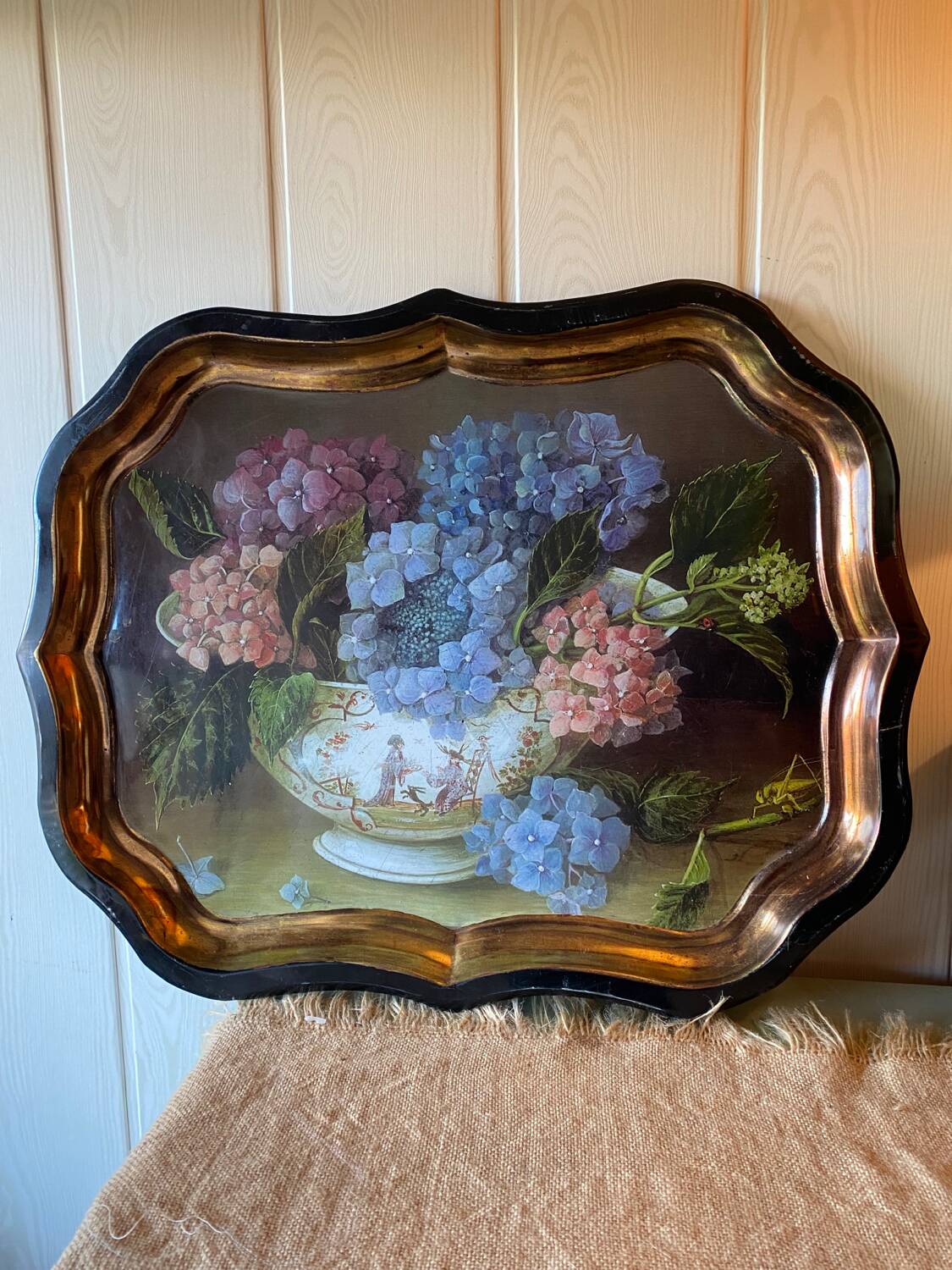 Large tray made in England