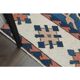 1970s Vintage Turkish Handmade Wool & Cotton Orange Area Rug 178x236