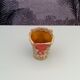 Orange vase vintage