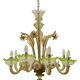 Venetian Murano Glass Chandelier 1960’s