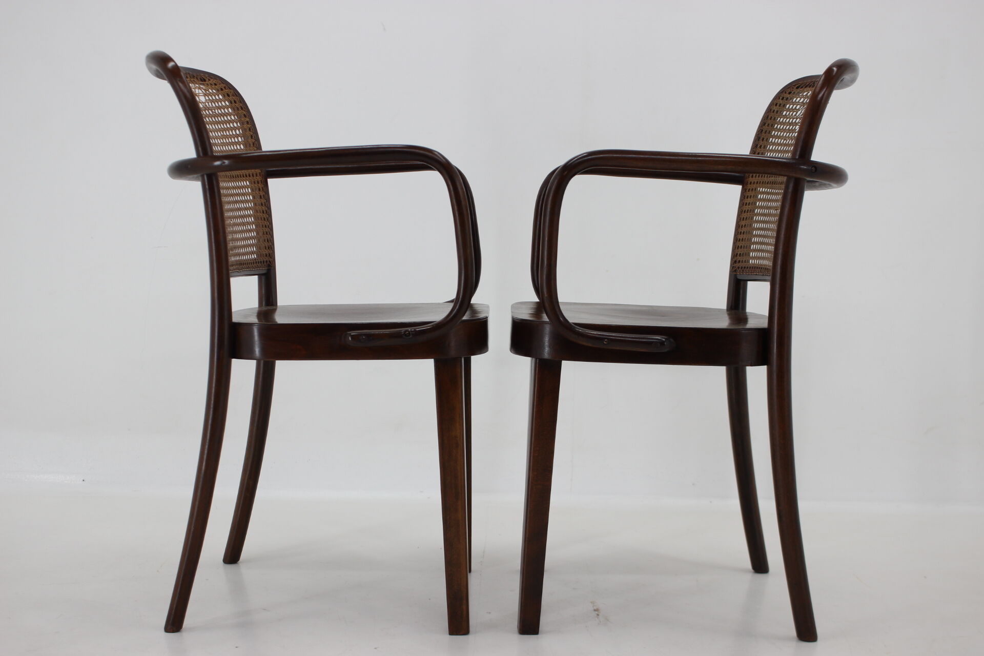1920s Josef Hoffmann Bentwood Chairs, No. 811 for Thonet,Czechoslovakia