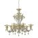 Venetian Cà Rezzonico Floral Gold Murano Style Glass Chandelier From Simoen
