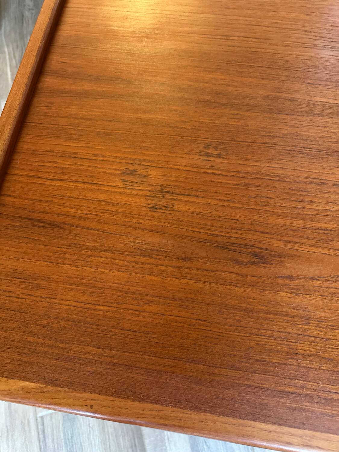 Arne Wahl Iversen 60s rectangular coffee table