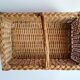Picking rattan basket