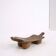 Senufo African bench in carved wood
