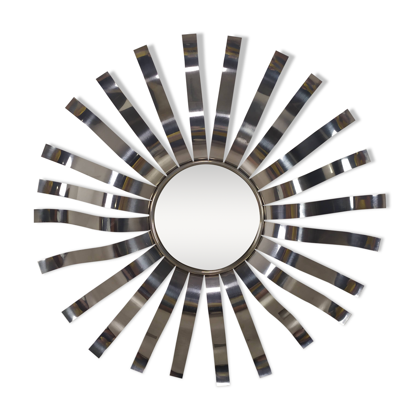 Stainless steel sun mirror 1970