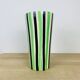50s ceramic vase with Saint Clément stripes