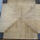 Lot de 4 tabouret corde vintage