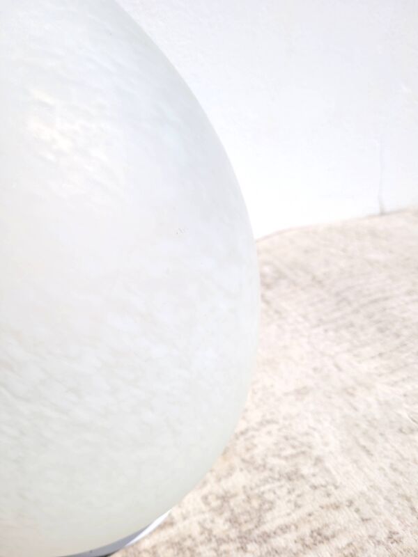 Grande lampe oeuf vintage années 80