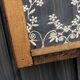 Tamis ancien en bois “dentelle”