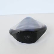 Flavio Poli Sommerso "Teardrop" vase Murano glass Seguso Italy 1960