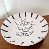 Ceramic dish Cesar Manrique