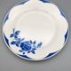 Série de 6 assiettes vintage art deco Digoin Sarreguemines Corsica fleurs bleues