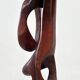 1960's abstract wooden sculpture