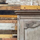 Oak wardrobe in Louis XV style