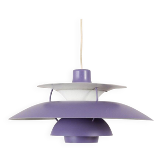 Purple PH5 pendant light POUL HENNINGSEN Aluminum DK