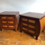 Pair of ethnic style bedside tables