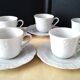5 porcelain coffee cups Wild Ivy