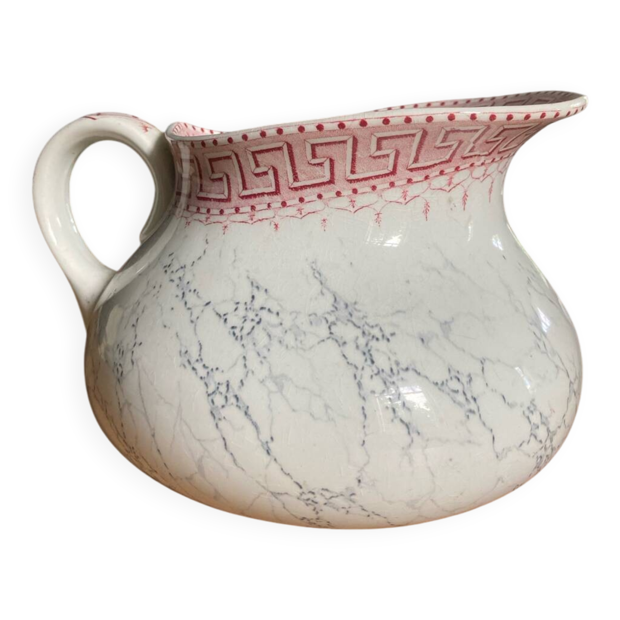 “Athens” pitcher, Iron Earth, Lunéville