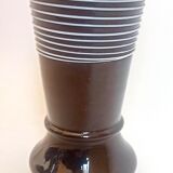 Garnet glass vase 60s