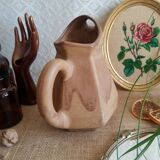 Hexagonal pitcher in morvan flamed sandstone - vintage