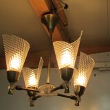 Guariche style rockabilly chandelier