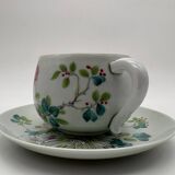 Tasse et sous tasse, Haviland, model Sin Hai, Limoges, France