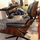 Lounge chair Eames mobilier international