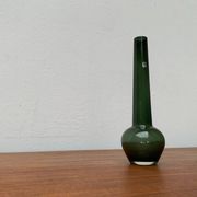Mid-century German minimalist glass vase by Gral, 1960s.
