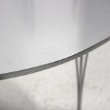 "Superellips" dining table, Fritz Hansen, Denmark, 1970