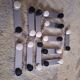 Box of 12 art deco knife holders (salt shaker, pepper shaker)