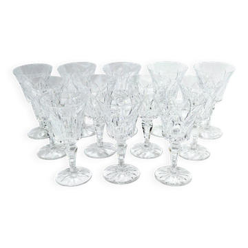12 verres a eau st louis modèle camargue