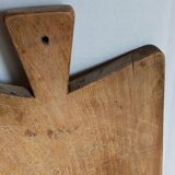 Cutting board in old solid wood